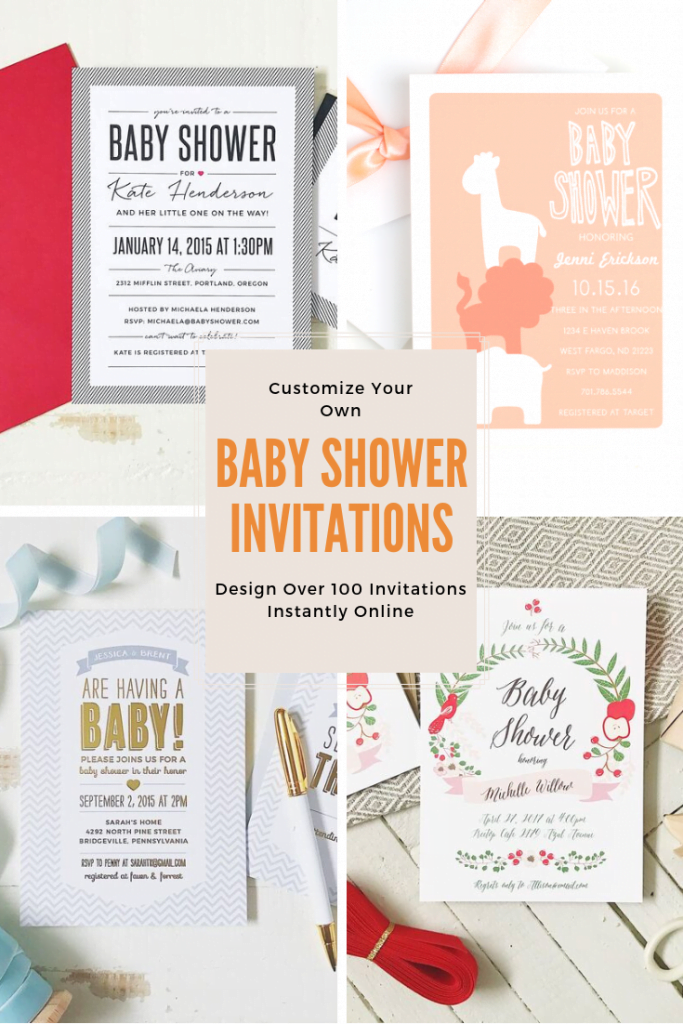 Baby q online store invitations